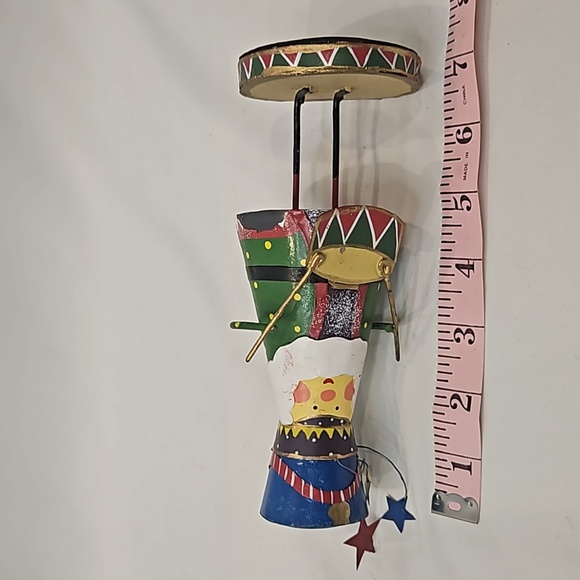 Vintage Robert Alan Candle Co. Handpainted Metal Candlestick Holder - Picture 13 of 13